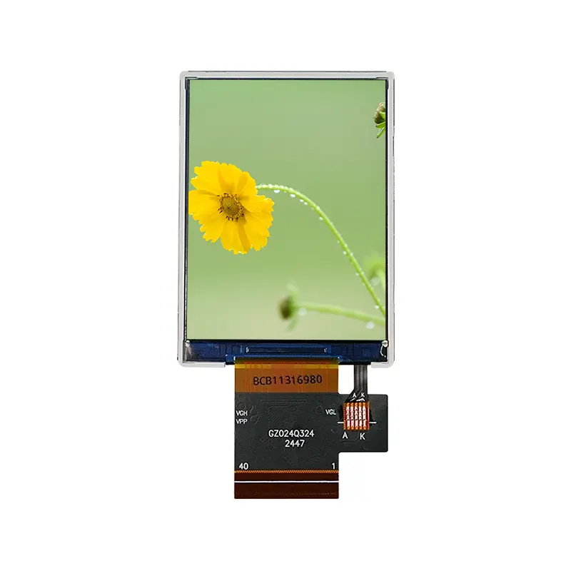 2.4 'फराकिलो टेबल TF TFT LCD स्क्रिन मोड्युल